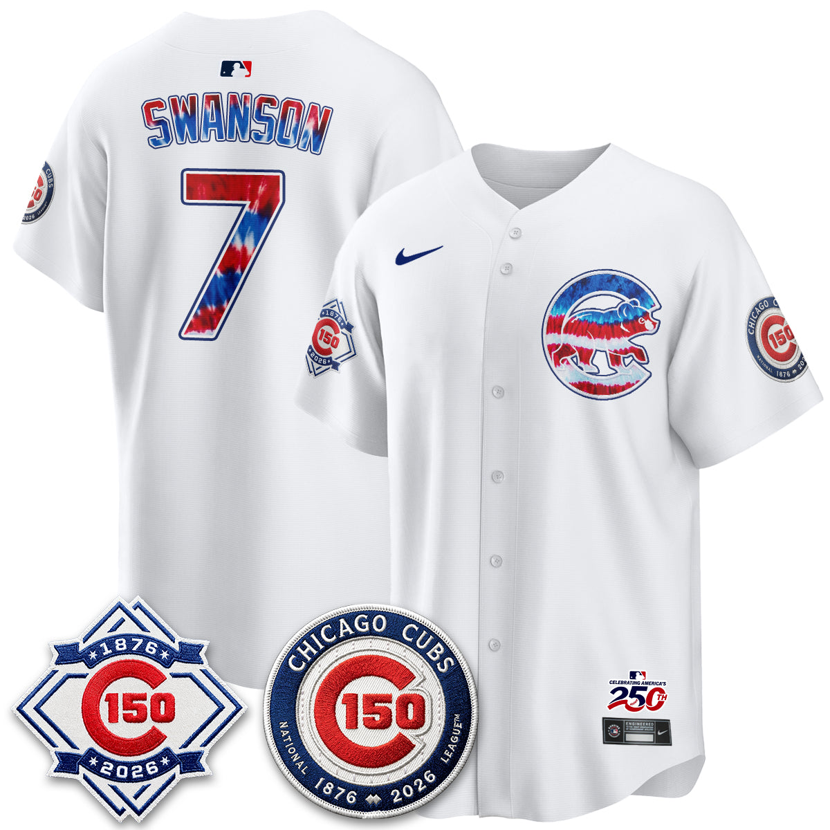 Chicago Cubs 2026 Americana Vapor Limited Jersey - Stitched