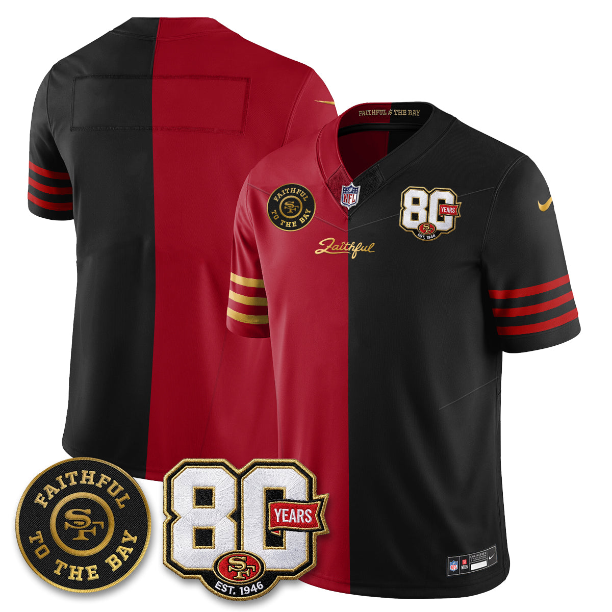 San Francisco Giants “Rivalries” Vapor Limited Jersey - Faithful To The Bay Patch - Stitched