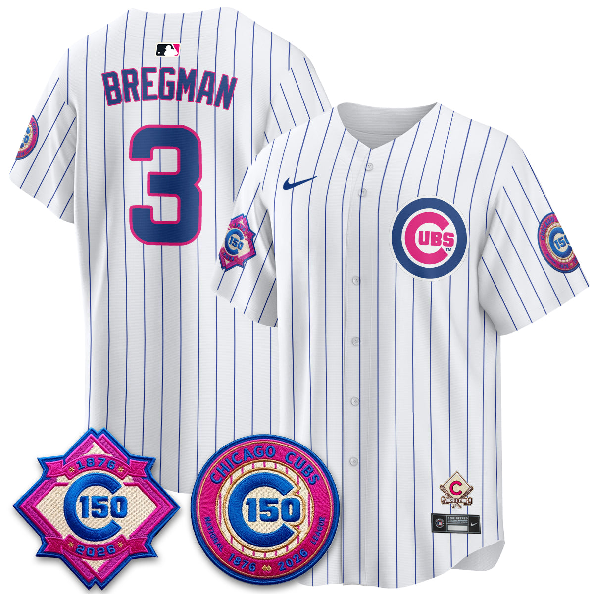 Chicago Cubs x "Graduation" Vapor Limited Jersey - Stitched