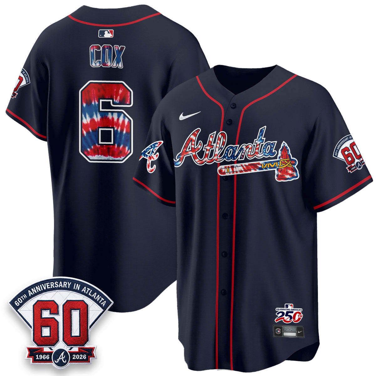 Atlanta Braves Americana 2026 Vapor Limited Jersey - Stitched