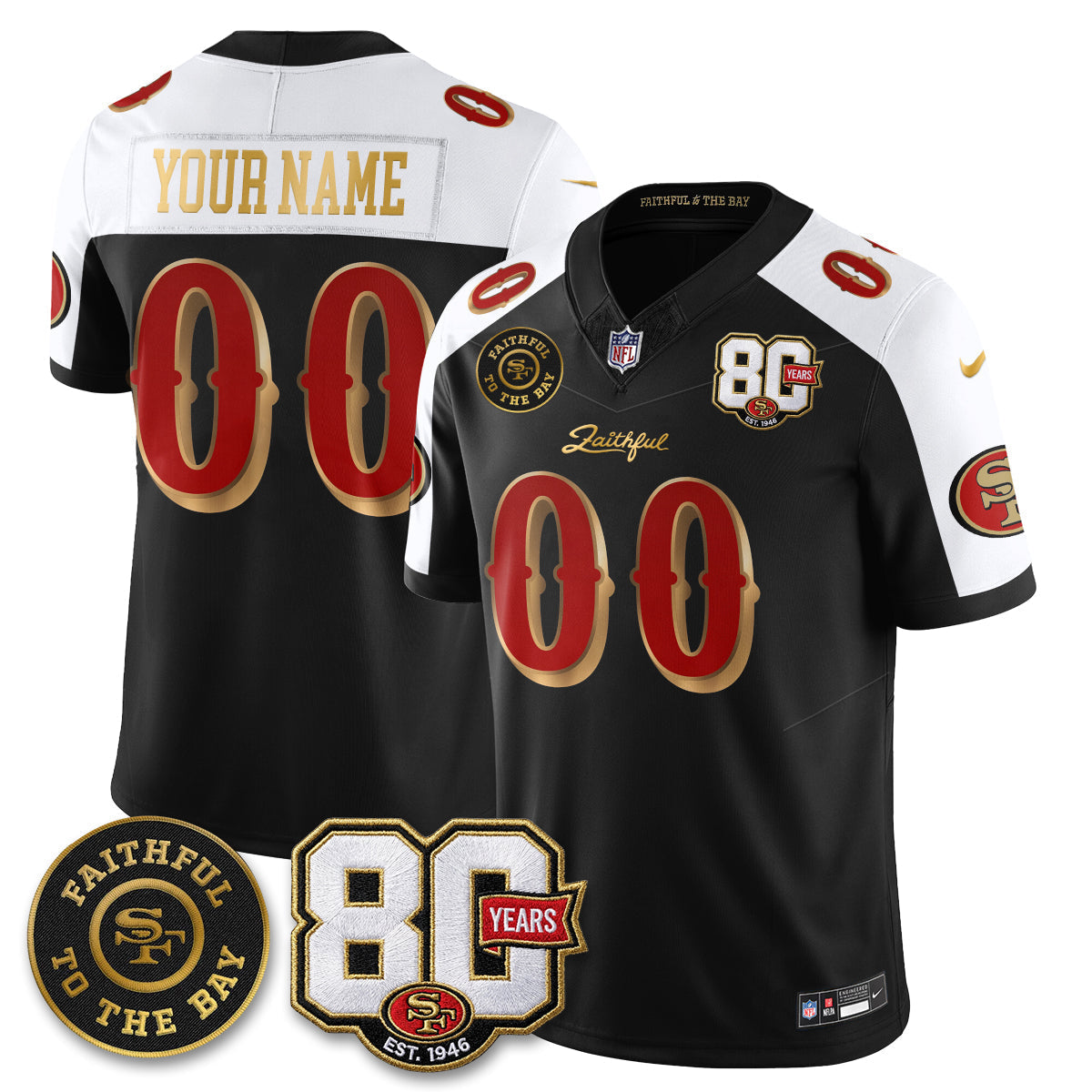 San Francisco Giants “Rivalries” Vapor Limited Custom Jersey - Faithful To The Bay Patch - Stitched