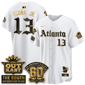 Atlanta Braves 2026 Gothic Edition Vapor Limited Jersey - Stitched