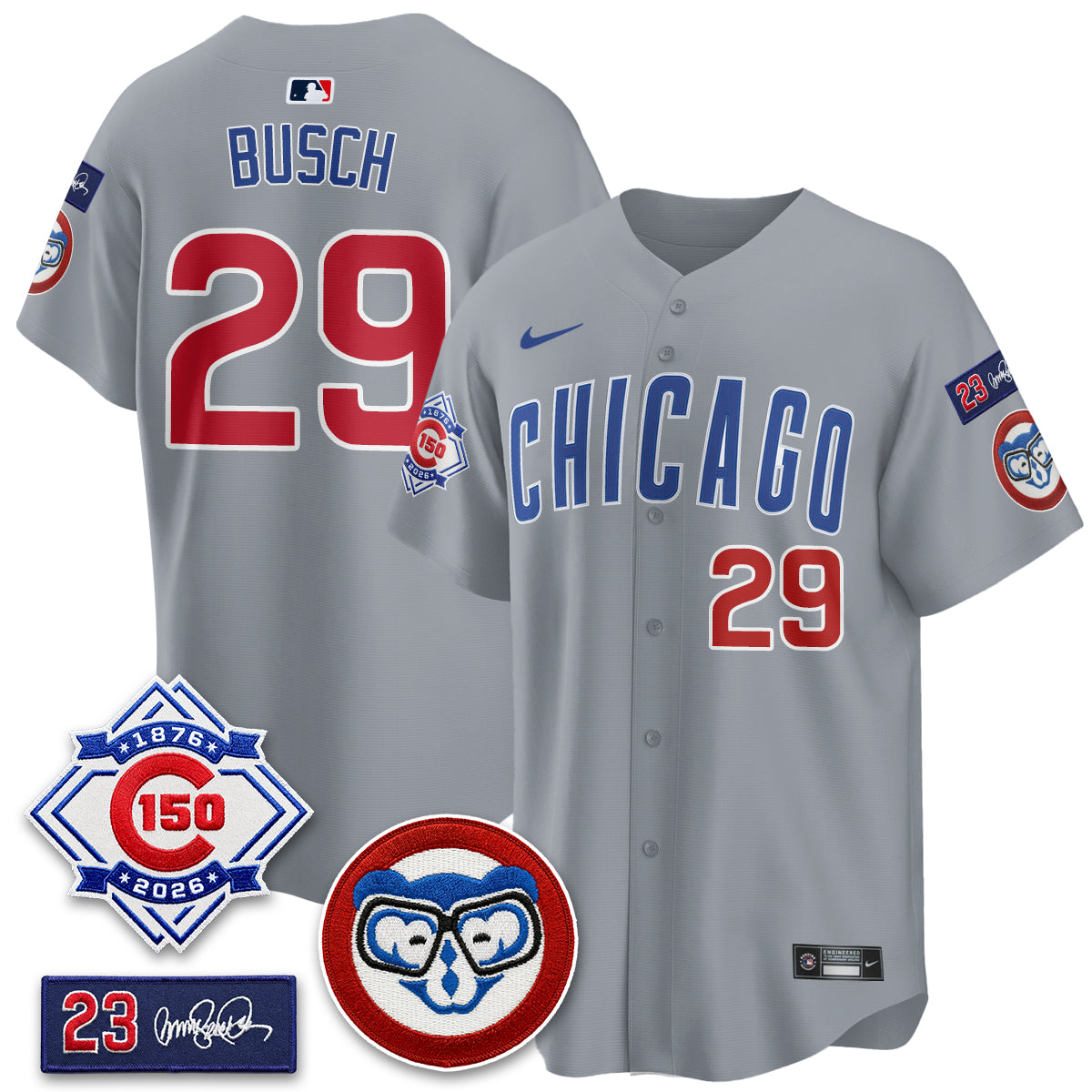 Chicago Cubs 150th Anniversary Holy Cow Vapor Premier Limited Jersey - Stitched