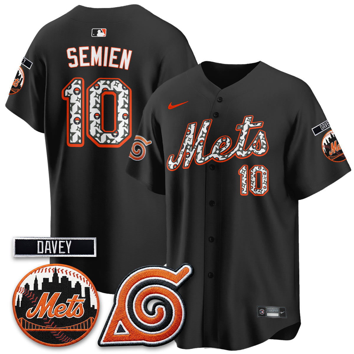 New York Mets x Naruto Nights 2026 Vapor Limited Jersey - Stitched V2