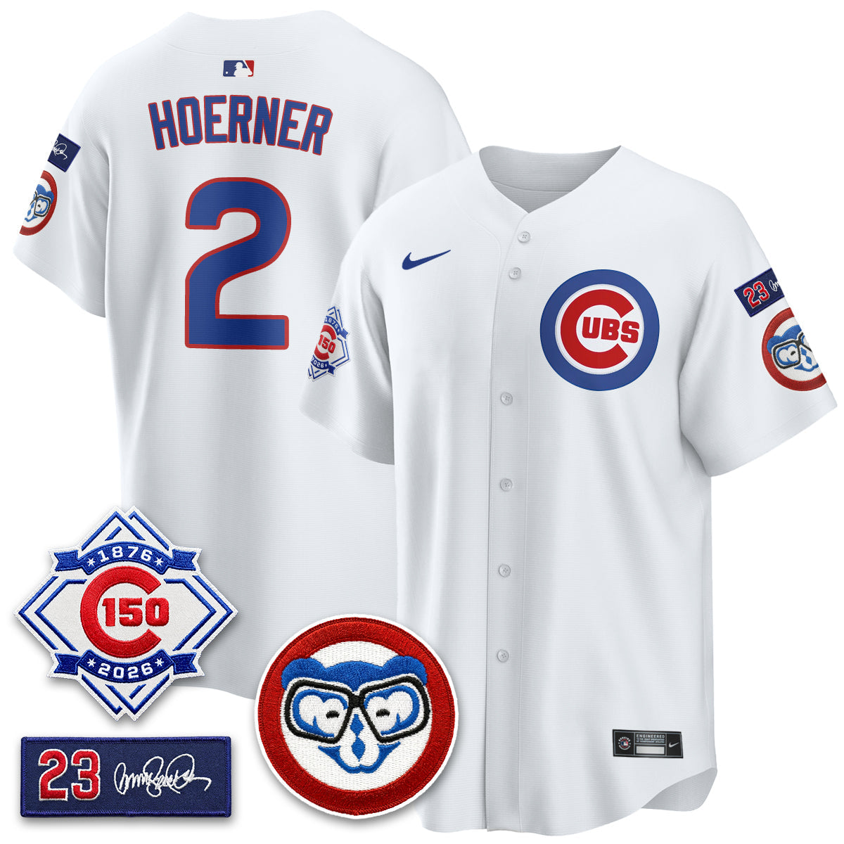 Chicago Cubs 150th Anniversary Holy Cow Vapor Premier Limited Jersey - Stitched