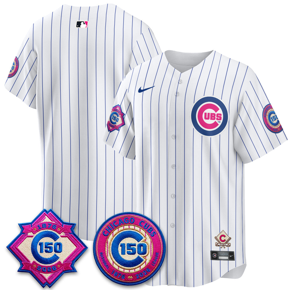 Chicago Cubs x "Graduation" Vapor Limited Jersey - Stitched