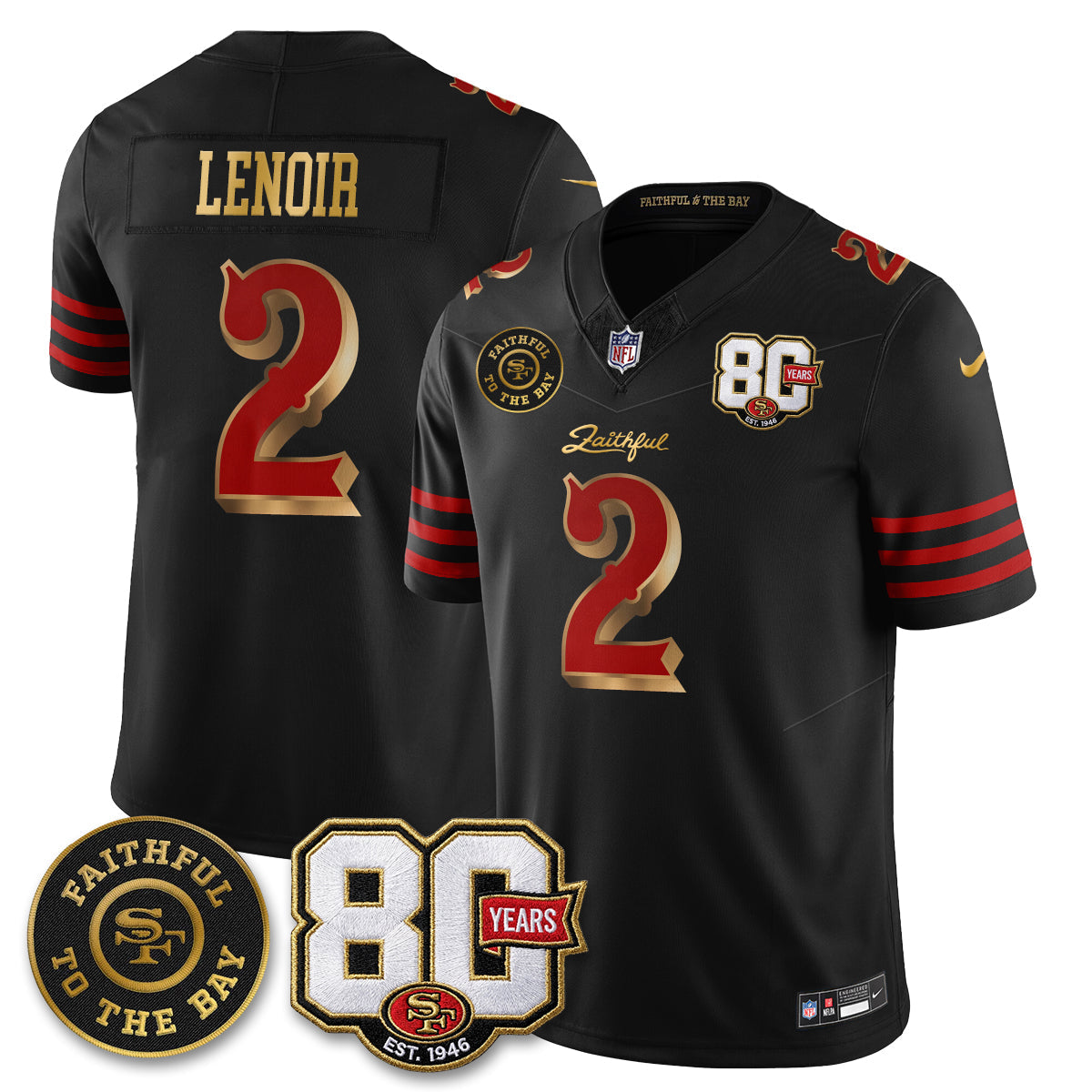 San Francisco Giants “Rivalries” Vapor Limited Jersey - Faithful To The Bay Patch - Stitched