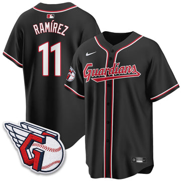 Cleveland Guardians 2026 Black Out Style Limited Vapor Jersey - Stitched