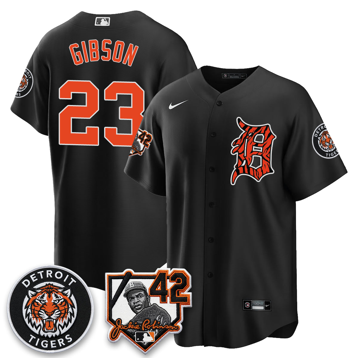 Detroit Tigers 2026 Jackie Robinson Day Vapor Limited Jersey - Stitched