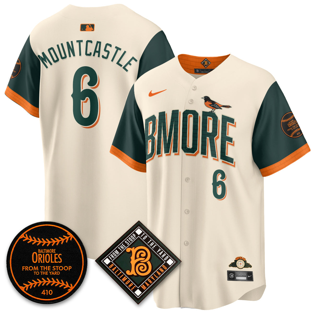Baltimore Orioles 2026 City Connect Vapor Jersey - Stitched