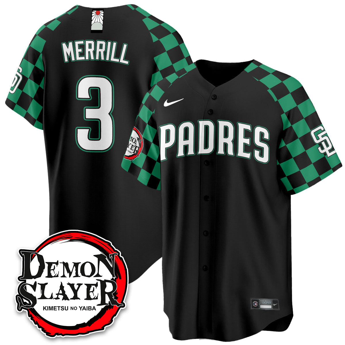 San Diego Padres The Slayer Corps Vapor Limited Jersey - Stitched