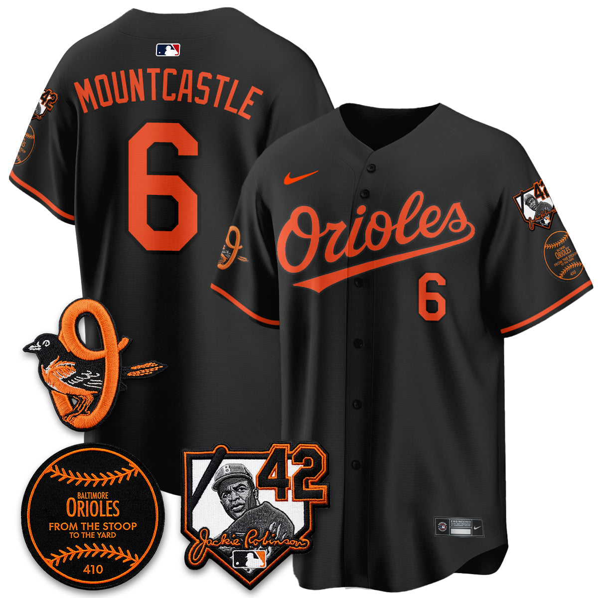 Baltimore Orioles 2026 Jackie Robinson Day Vapor Limited Jersey - Stitched-Cuztomshoes