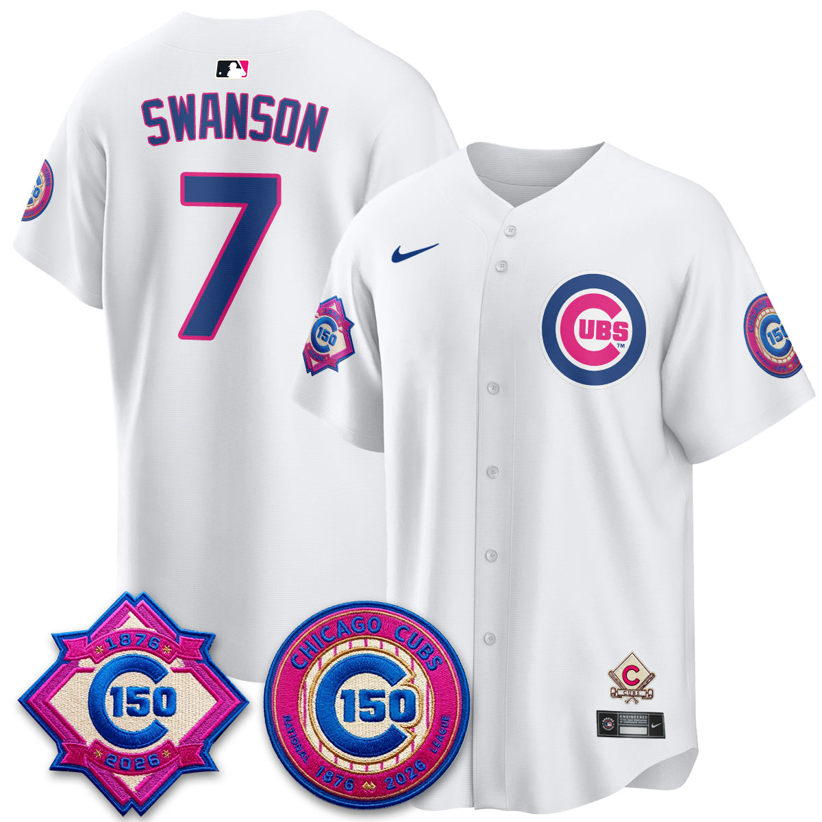 Chicago Cubs x "Graduation" Vapor Limited Jersey - Stitched