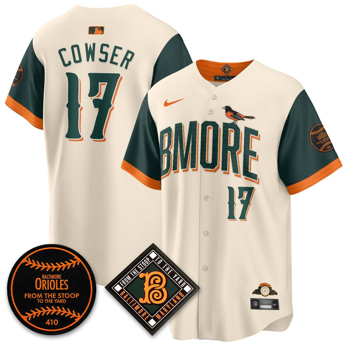 Baltimore Orioles 2026 City Connect Vapor Jersey - Stitched