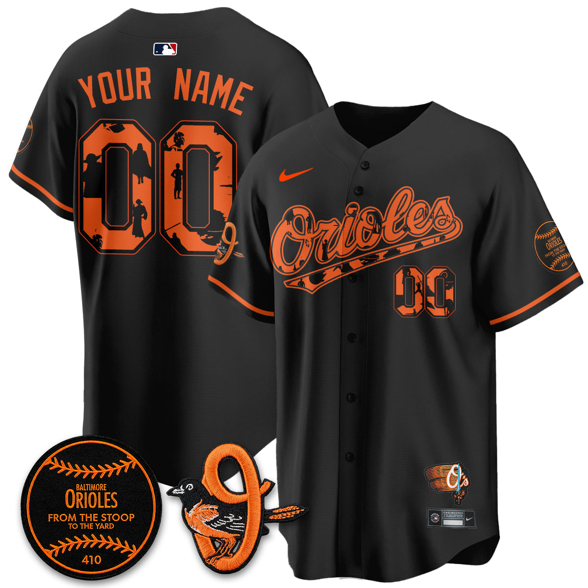 Baltimore Orioles x SW Vapor Premier Limited Custom Jersey - Stitched