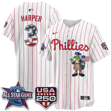 Philadelphia Phillies 2026 All Star Phanatic Edition Vapor Jersey - Stitched
