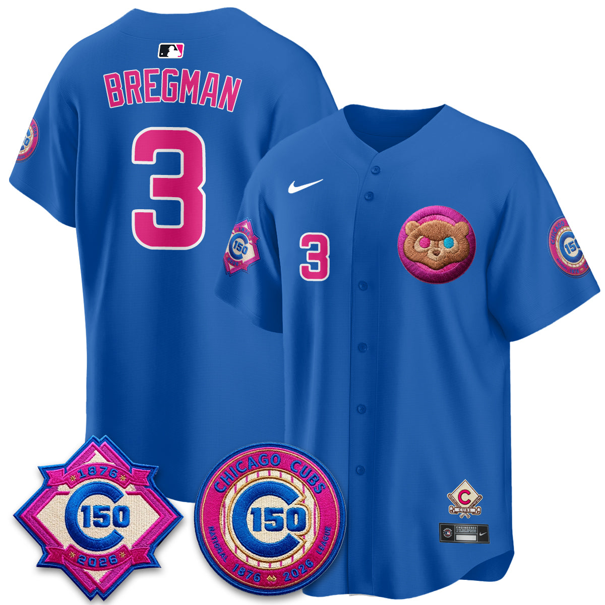 Chicago Cubs x "Graduation" Vapor Limited Jersey - Stitched