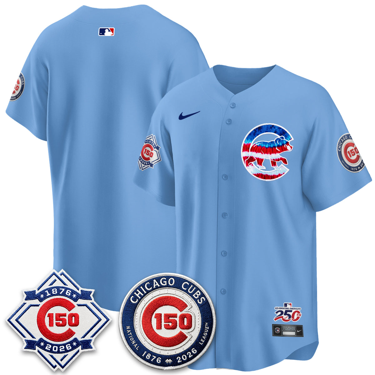 Chicago Cubs 2026 Americana Vapor Limited Jersey - Stitched