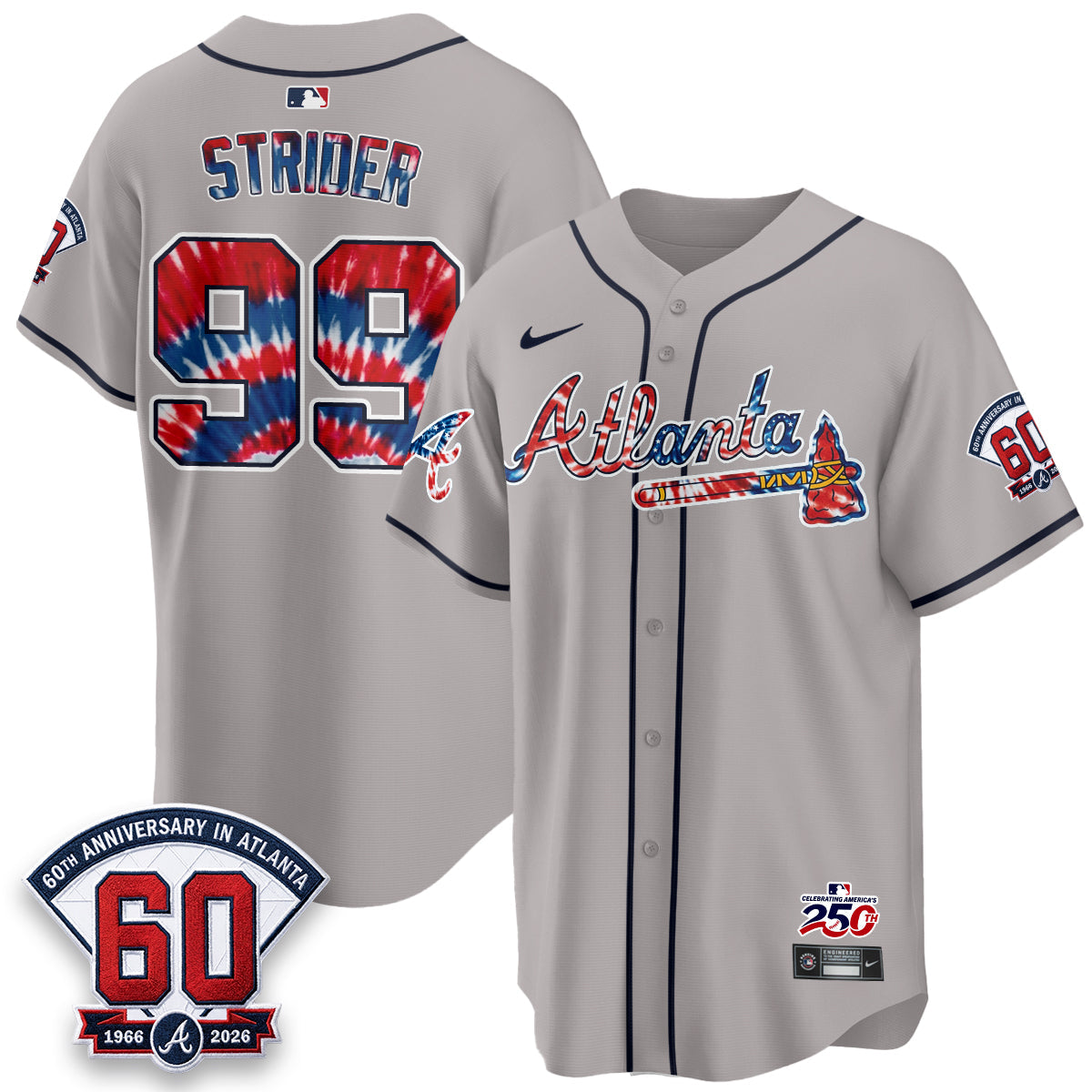Atlanta Braves Americana 2026 Vapor Limited Jersey - Stitched