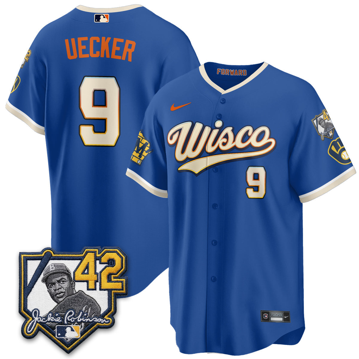 Milwaukee Brewers 2026 New Era Vapor Limited Jersey - Stitched-Cuztomshoes