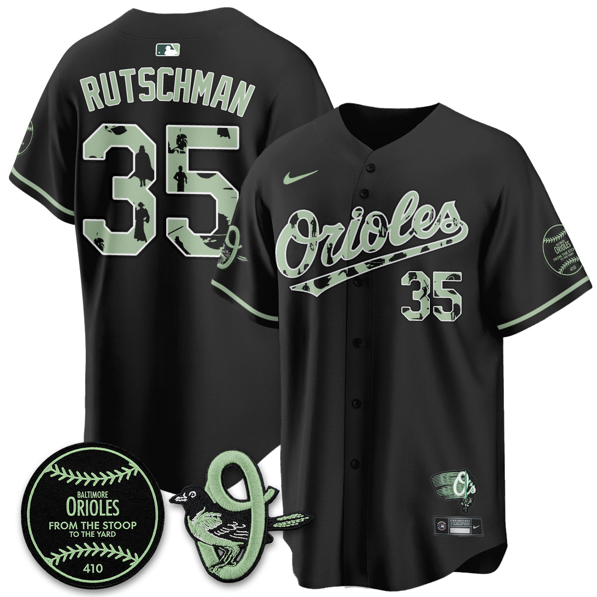 Baltimore Orioles x SW Vapor Premier Limited Jersey - Stitched