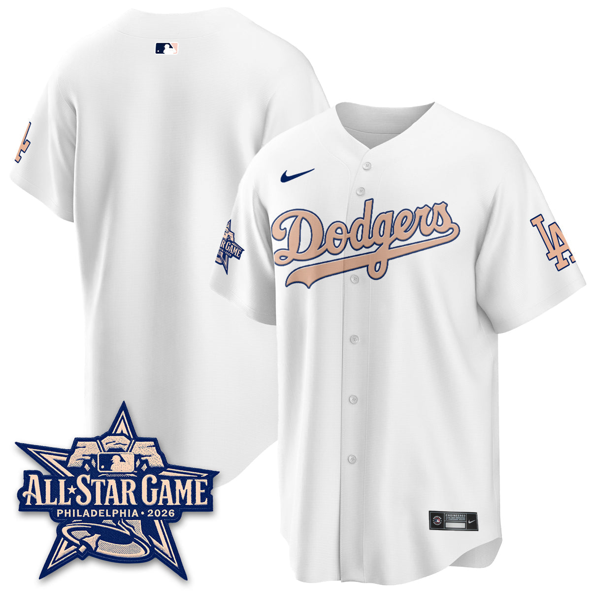 Los Angeles Dodgers All Star Game 2026 Vapor Jersey - Stitched-Cuztomshoes