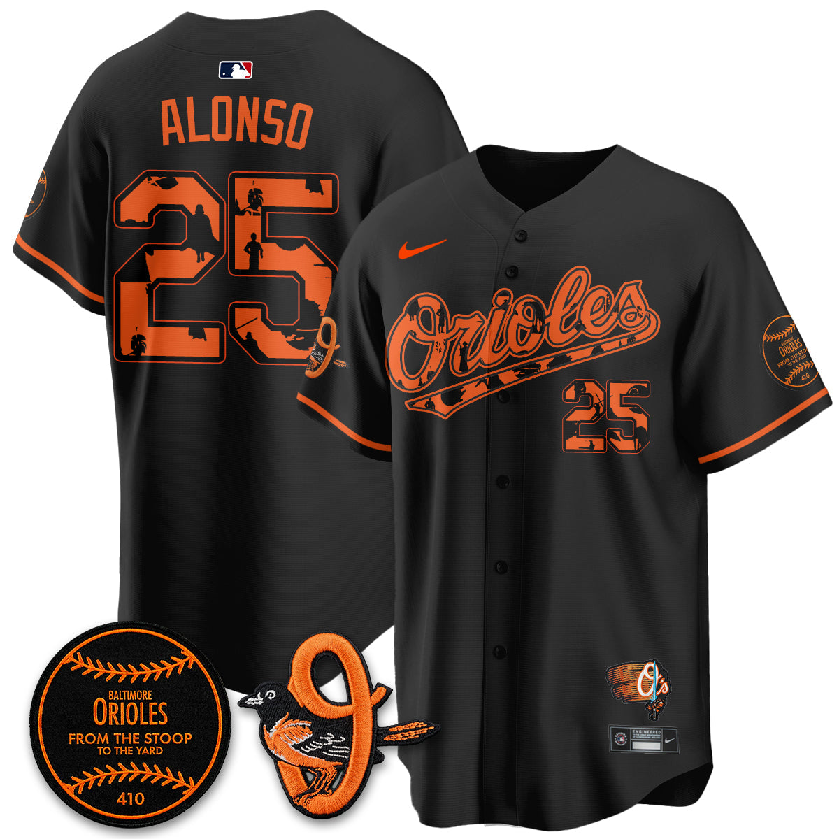 Baltimore Orioles x SW Vapor Premier Limited Jersey - Stitched