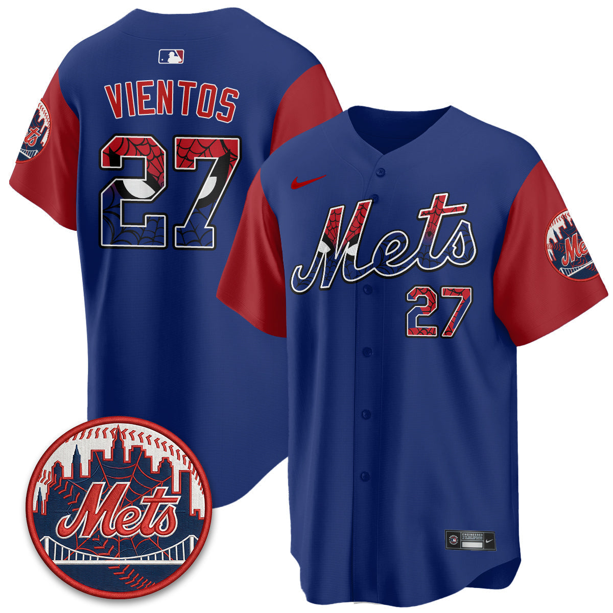 New York Mets x Web-Head Vapor Premier Limited Jersey - Stitched V2