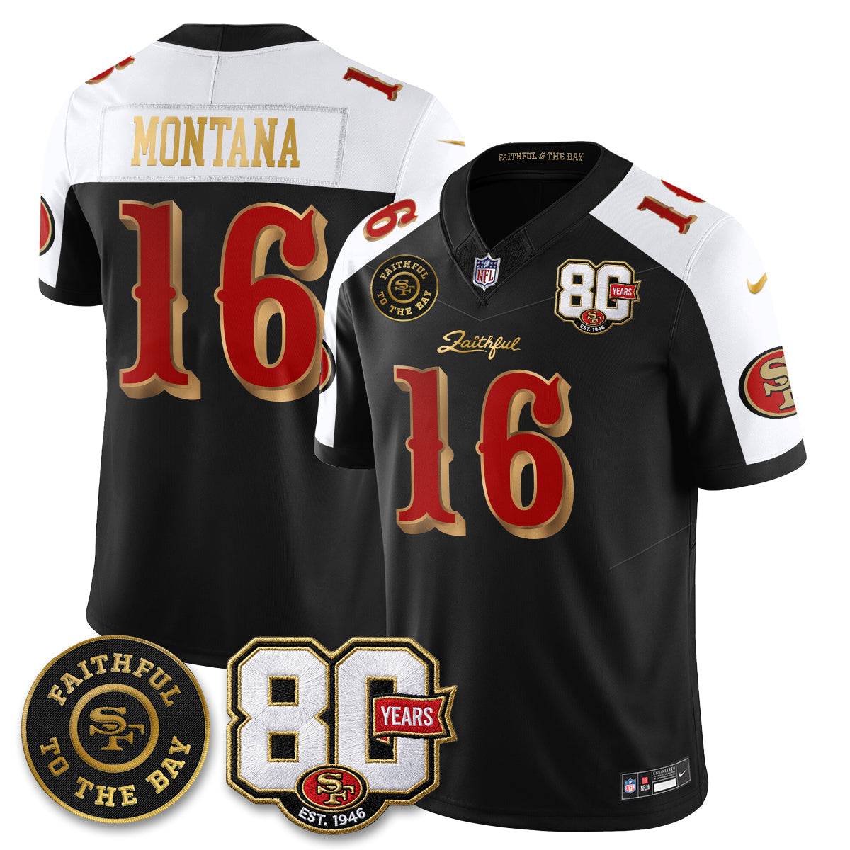 San Francisco Giants “Rivalries” Vapor Limited Jersey - Faithful To The Bay Patch - Stitched
