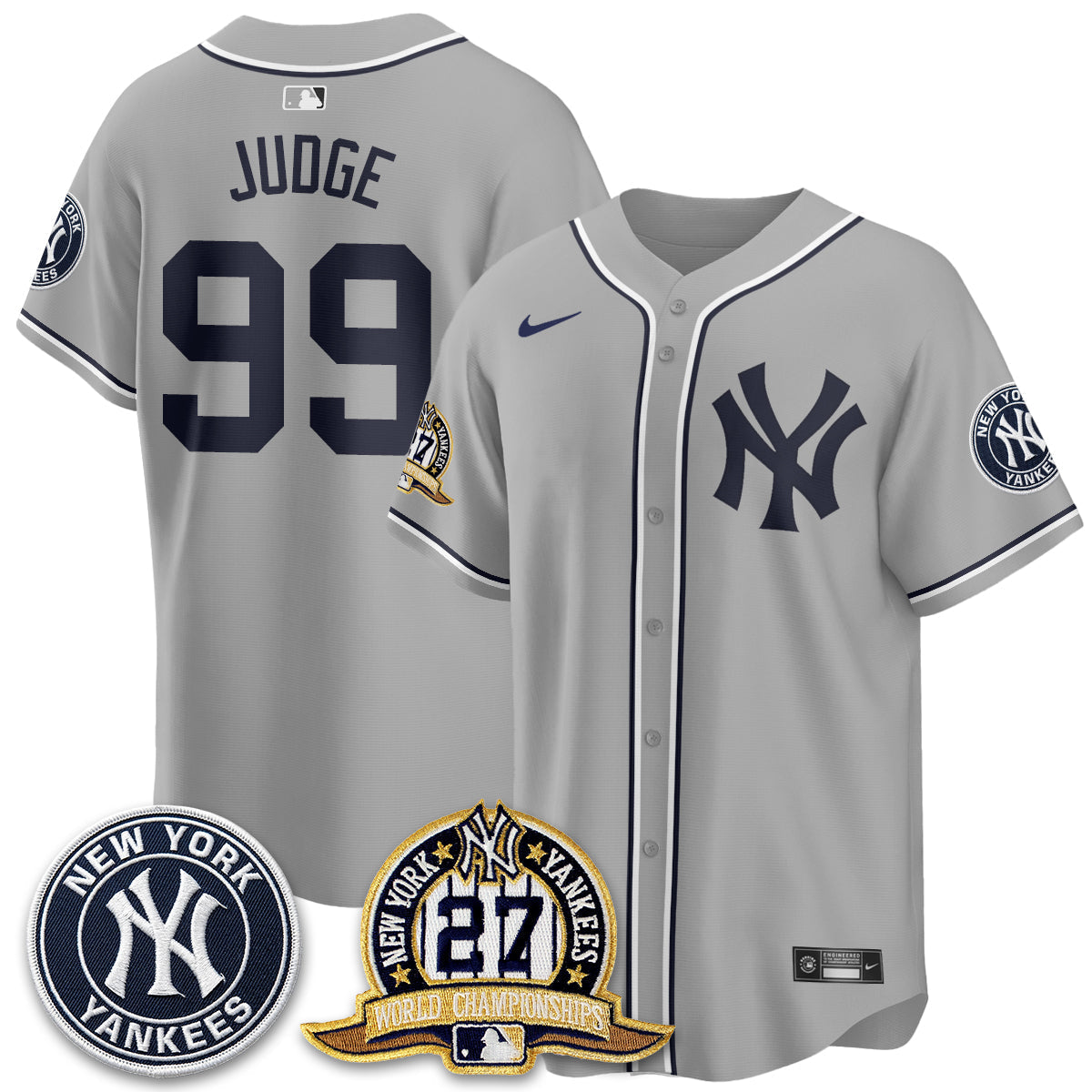 New York Yankees 2026 Black Out Style Vapor Limited Jersey - Stitched