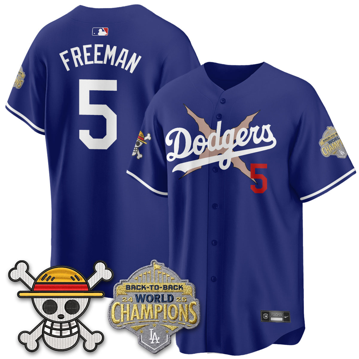 Los Angeles Dodgers x OP Vapor Jersey -Stitched V2-Cuztomshoes