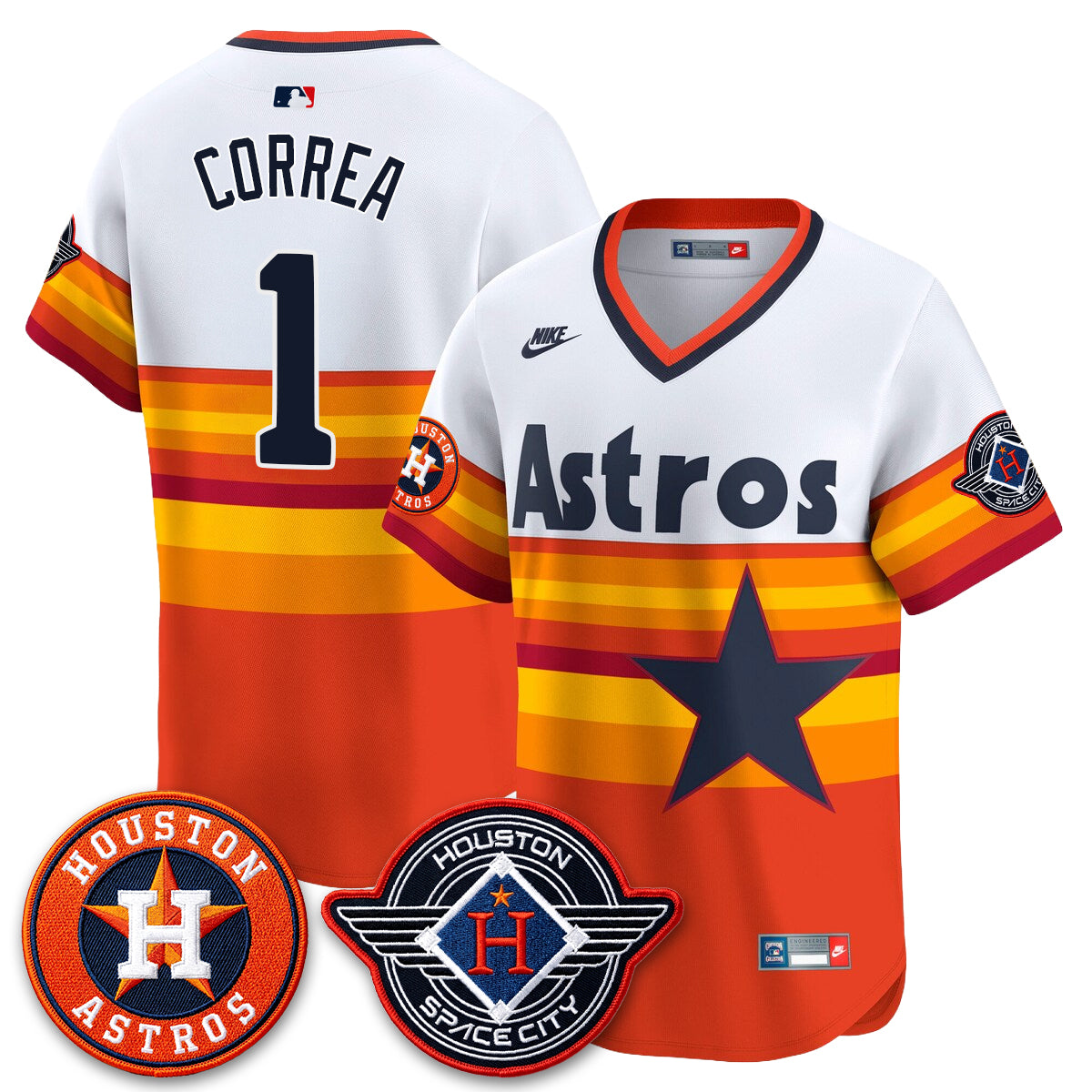 Houston Astros 2026 Space City Vapor Limited Jersey - Stitched-Cuztomshoes