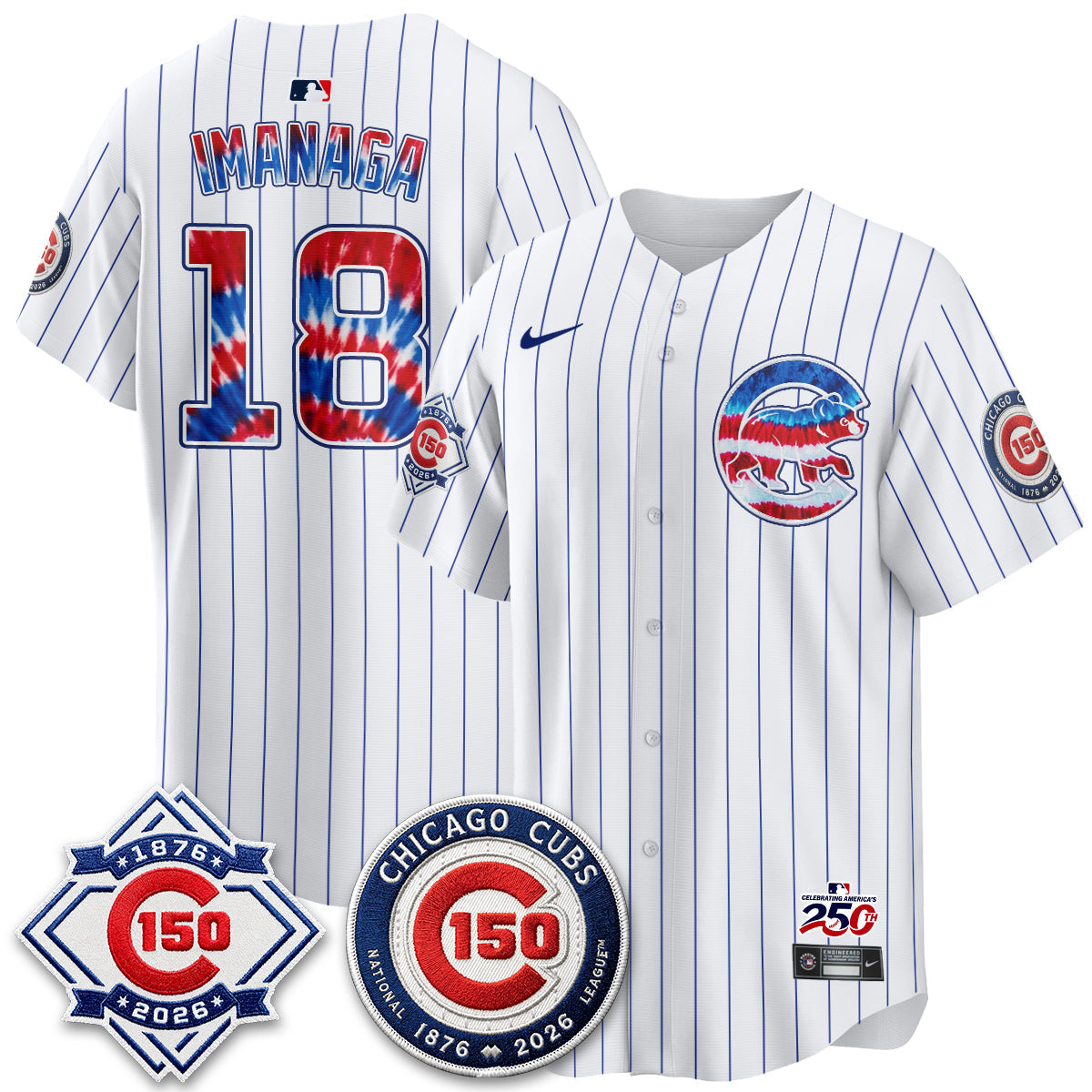 Chicago Cubs 2026 Americana Vapor Limited Jersey - Stitched