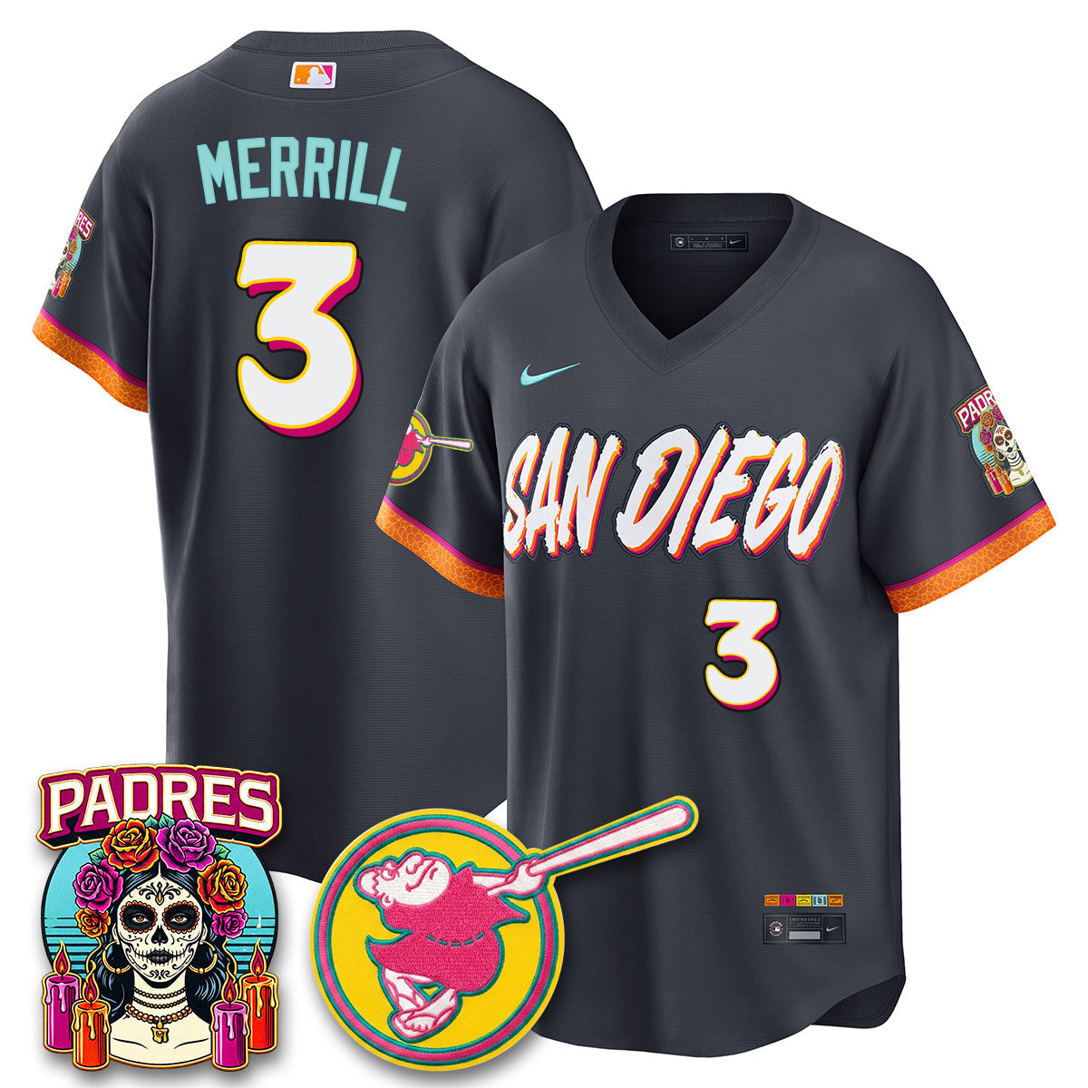 San Diego Padres 2026 City Connect Vapor Limited Jersey - Stitched