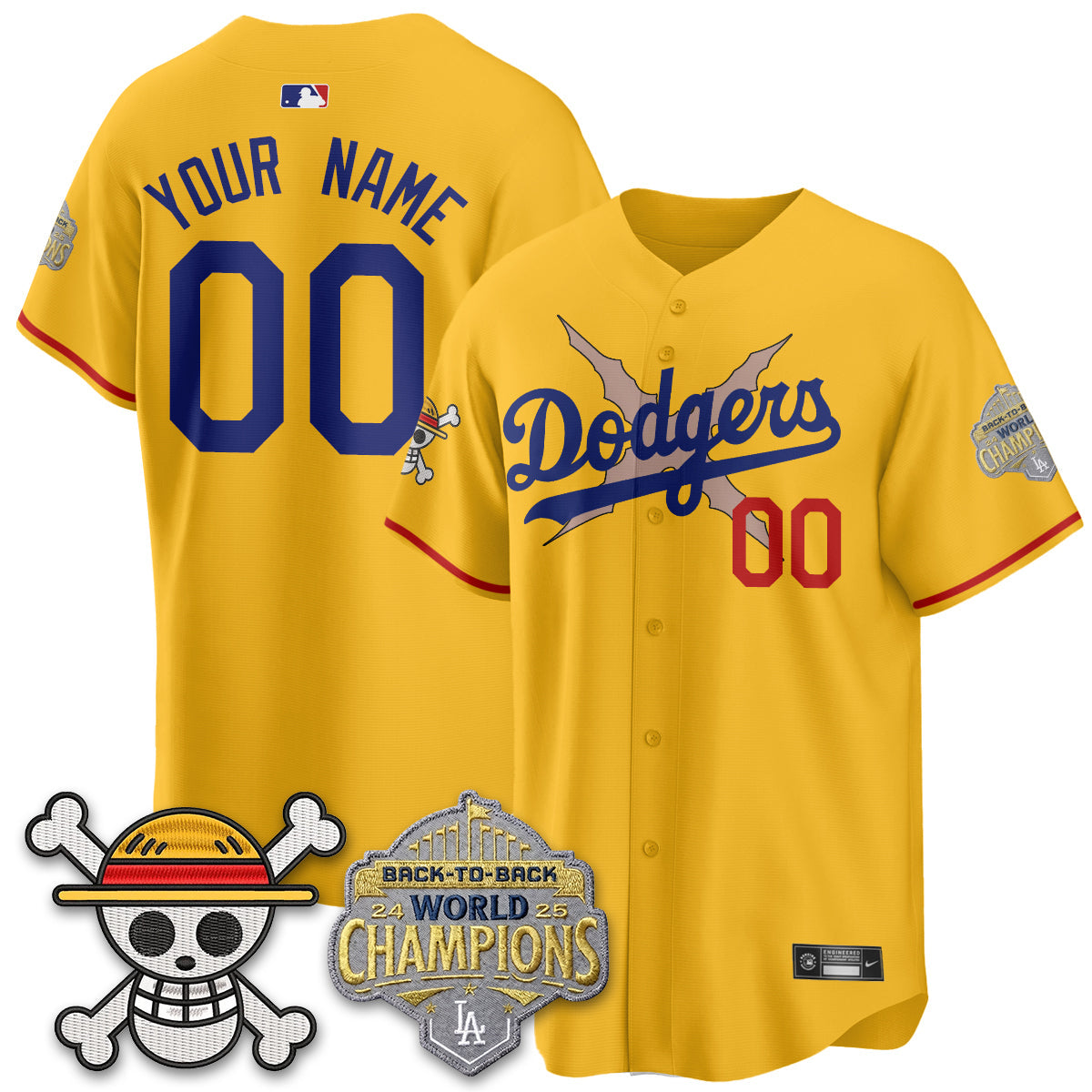 Los Angeles Dodgers x OP Vapor Custom Jersey -Stitched V2