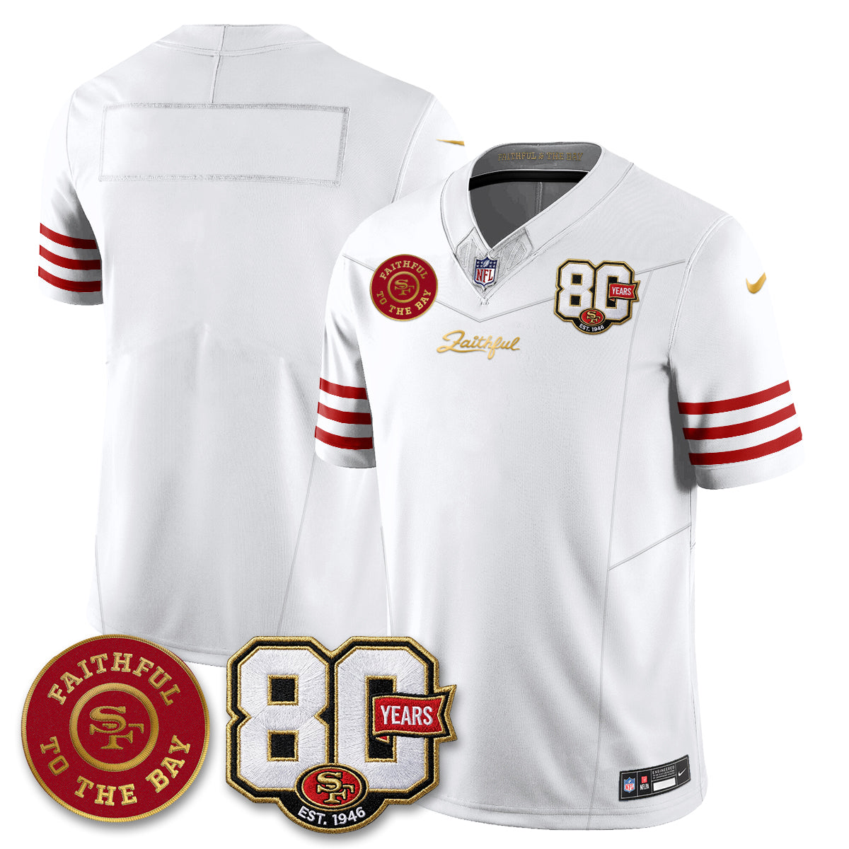 San Francisco Giants “Rivalries” Vapor Limited Jersey - Faithful To The Bay Patch - Stitched