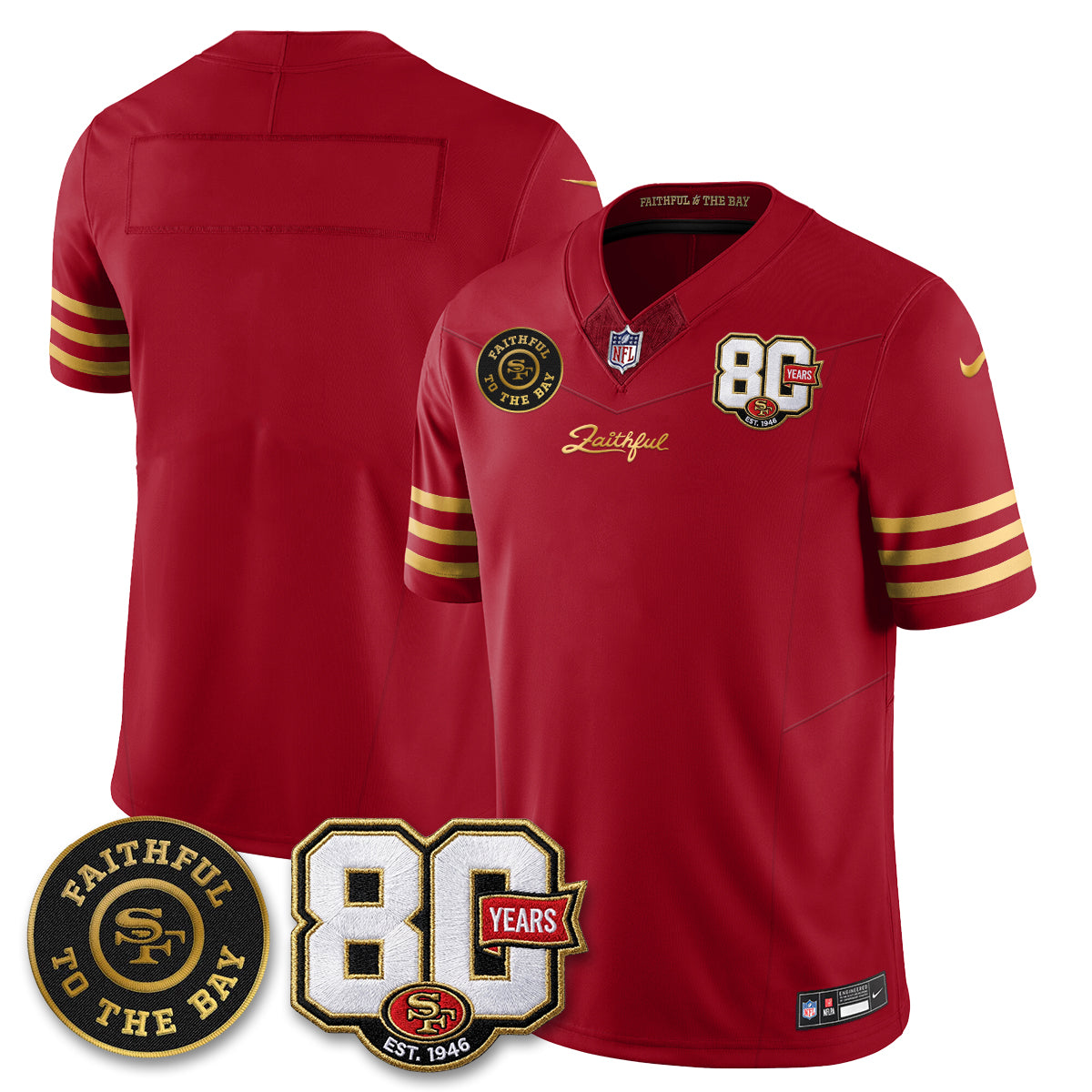 San Francisco Giants “Rivalries” Vapor Limited Jersey - Faithful To The Bay Patch - Stitched