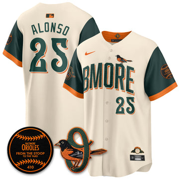 Baltimore Orioles 2026 City Connect Vapor Premier Limited Jersey - Stitched-Cuztomshoes