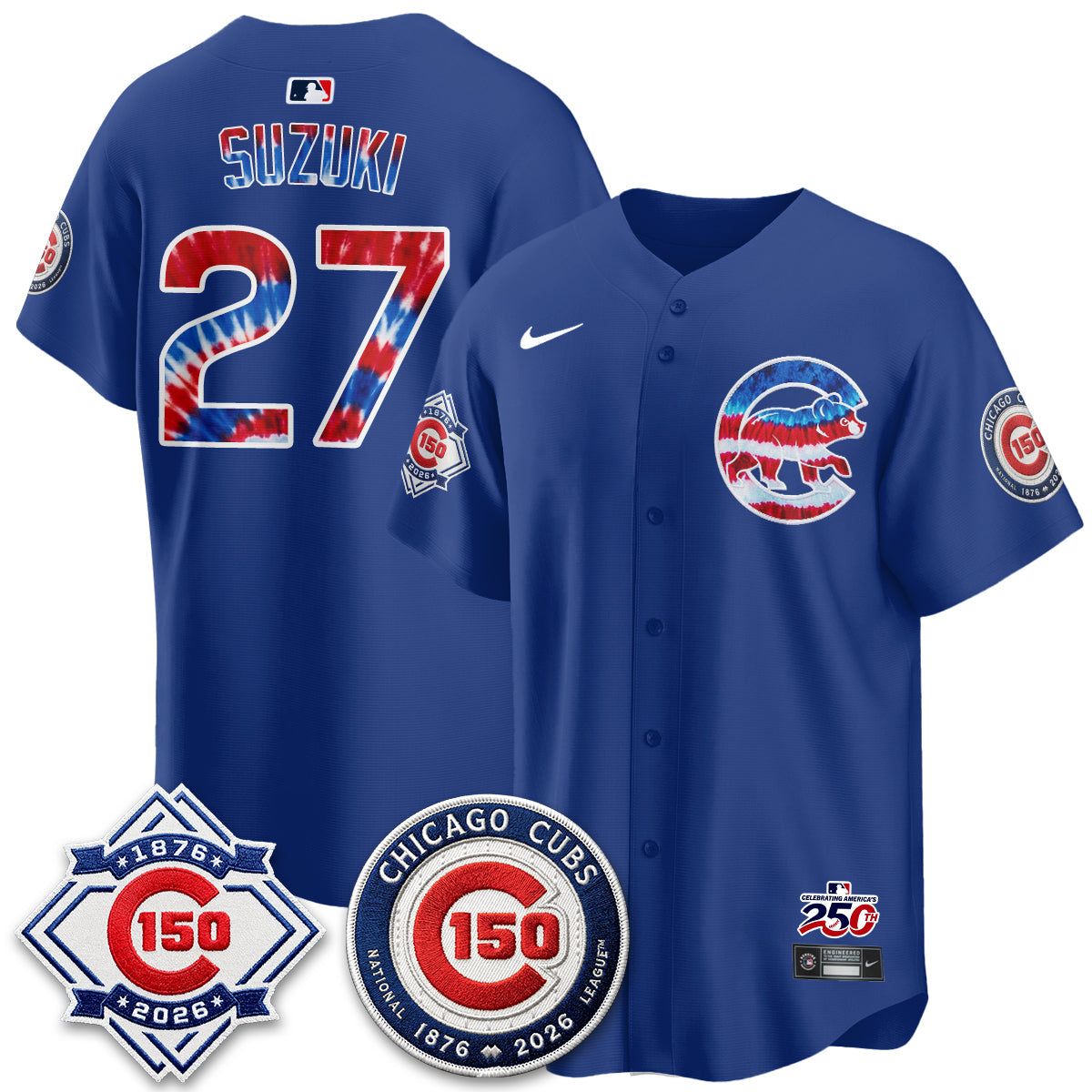 Chicago Cubs 2026 Americana Vapor Limited Jersey - Stitched