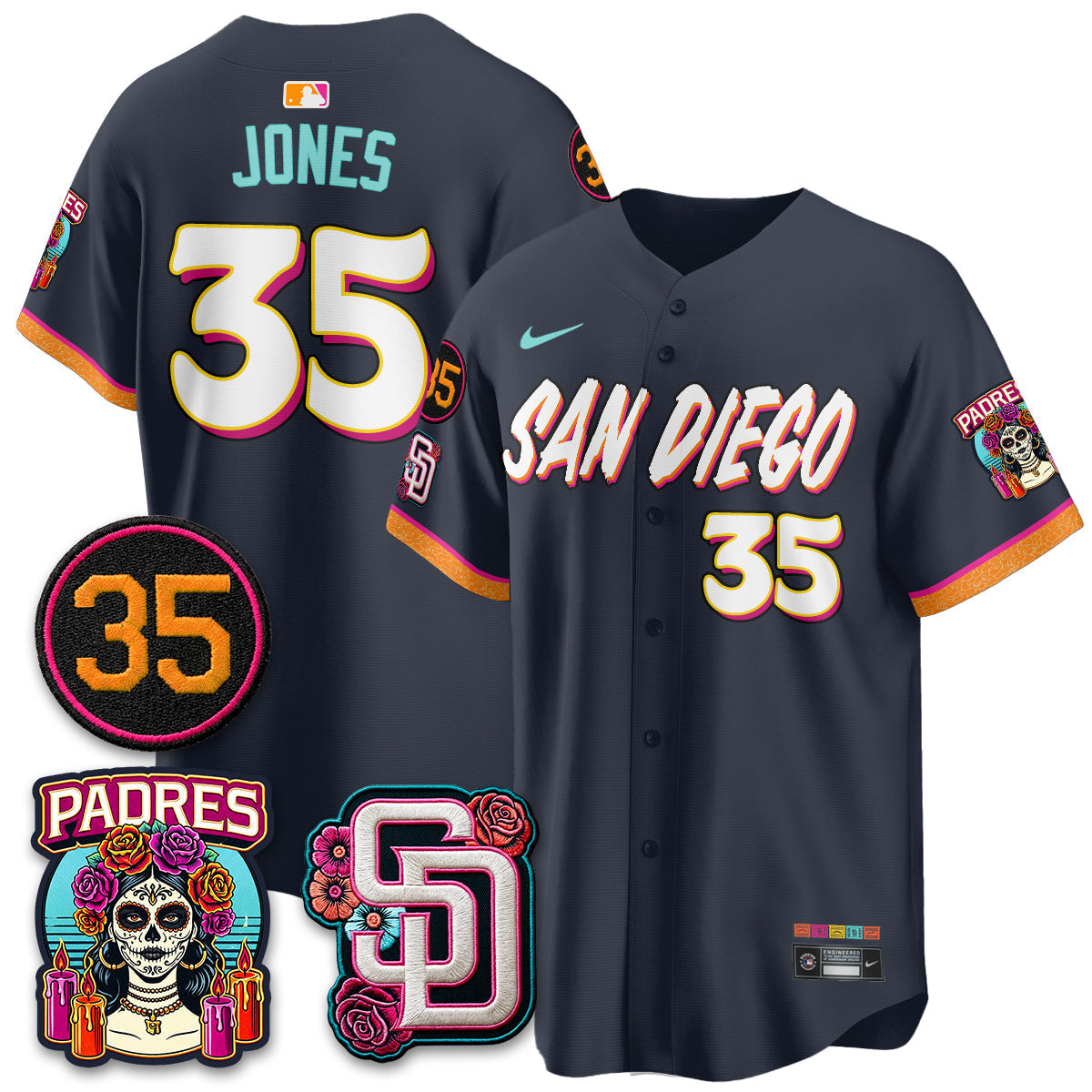 San Diego Padres 2026 City Connect Vapor Premier Limited Jersey - Stitched V2