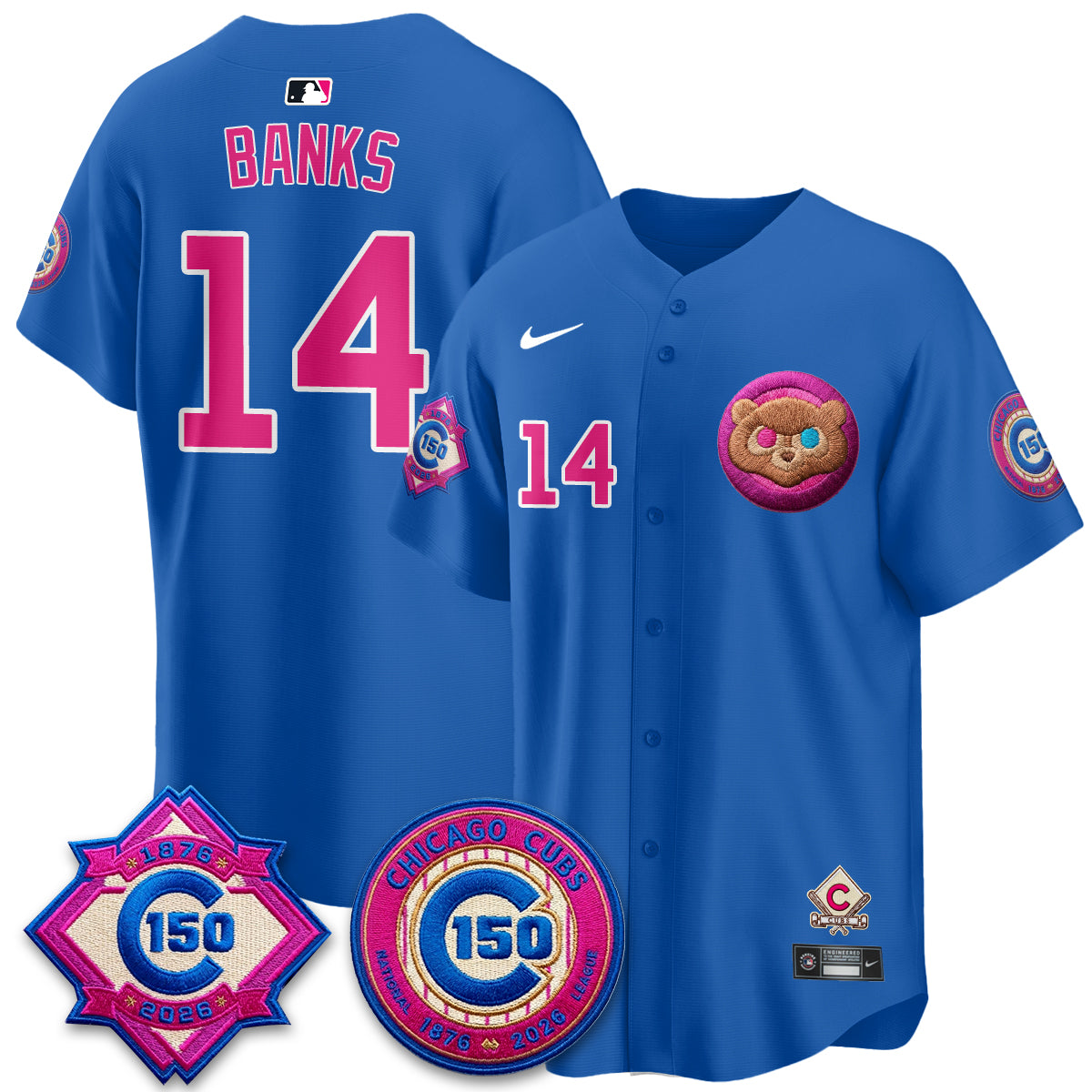 Chicago Cubs x "Graduation" Vapor Limited Jersey - Stitched