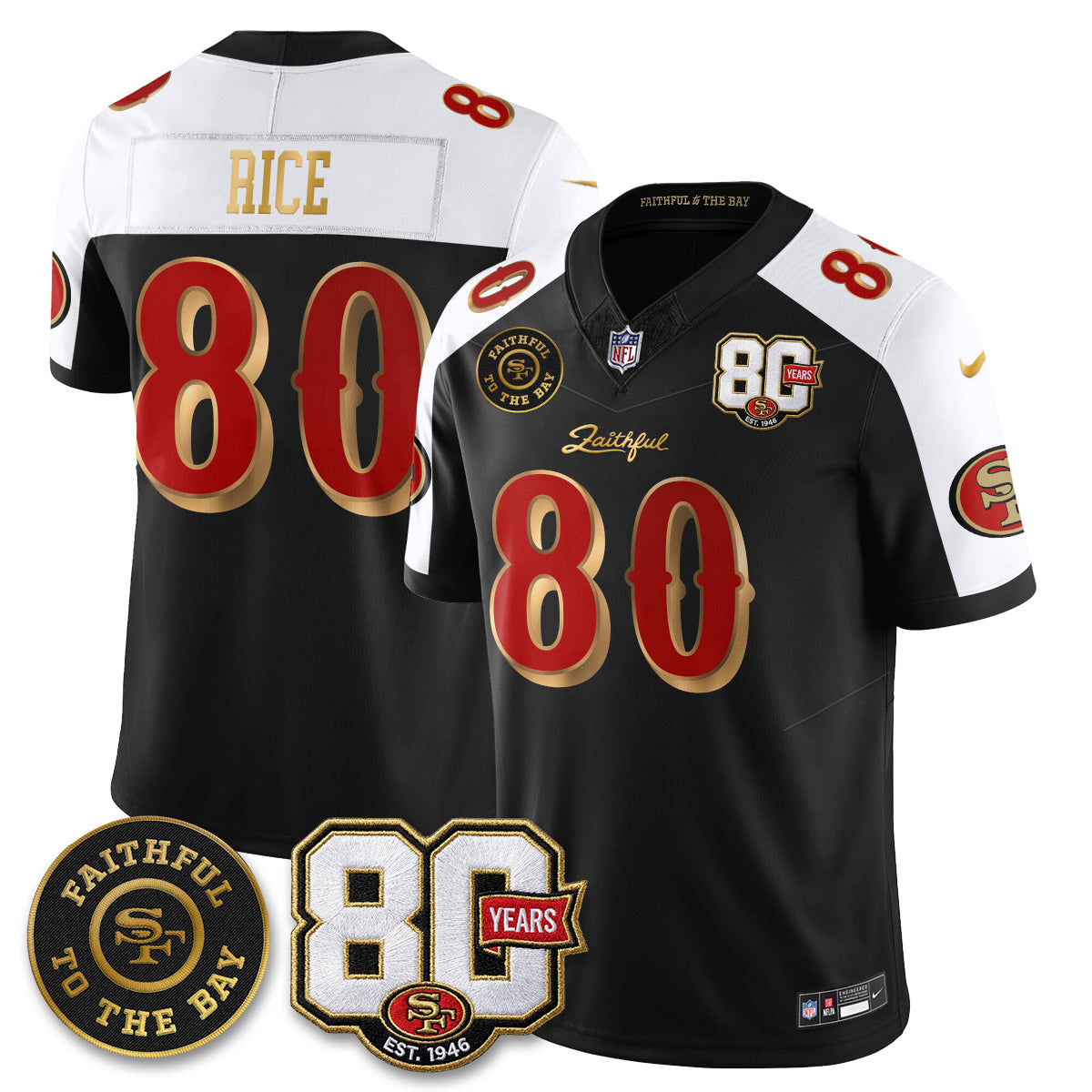 San Francisco Giants “Rivalries” Vapor Limited Jersey - Faithful To The Bay Patch - Stitched