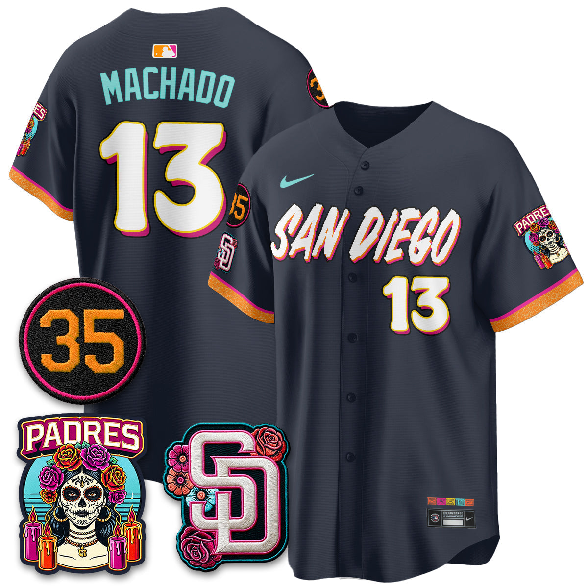 San Diego Padres 2026 City Connect Vapor Premier Limited Jersey - Stitched V2