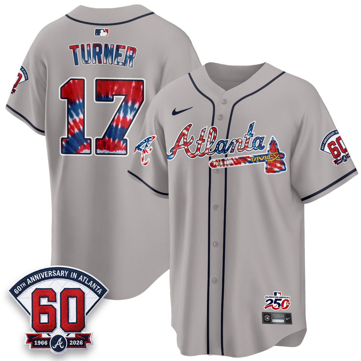 Atlanta Braves Americana 2026 Vapor Limited Jersey - Stitched