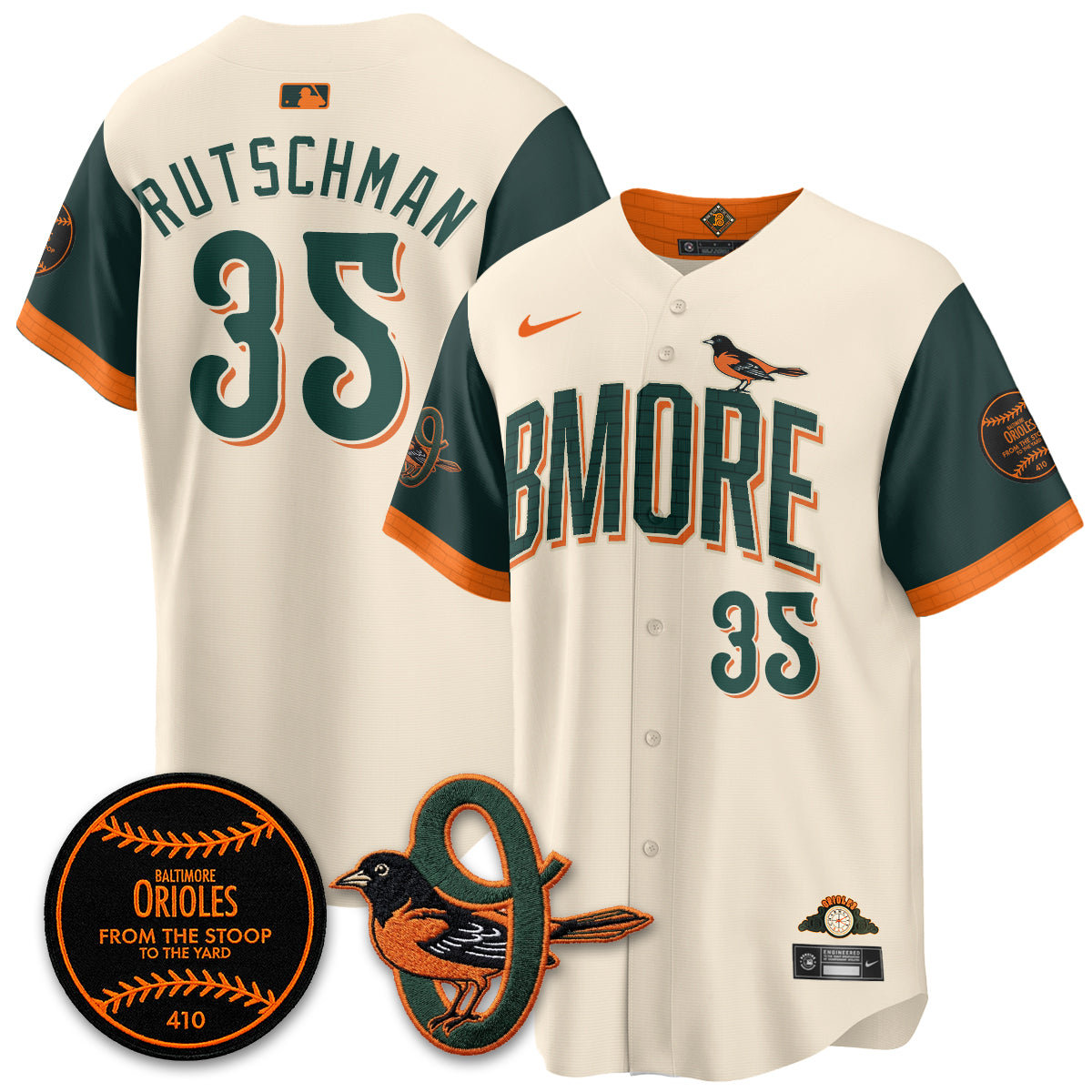 Baltimore Orioles 2026 City Connect Vapor Premier Limited Jersey - Stitched-Cuztomshoes
