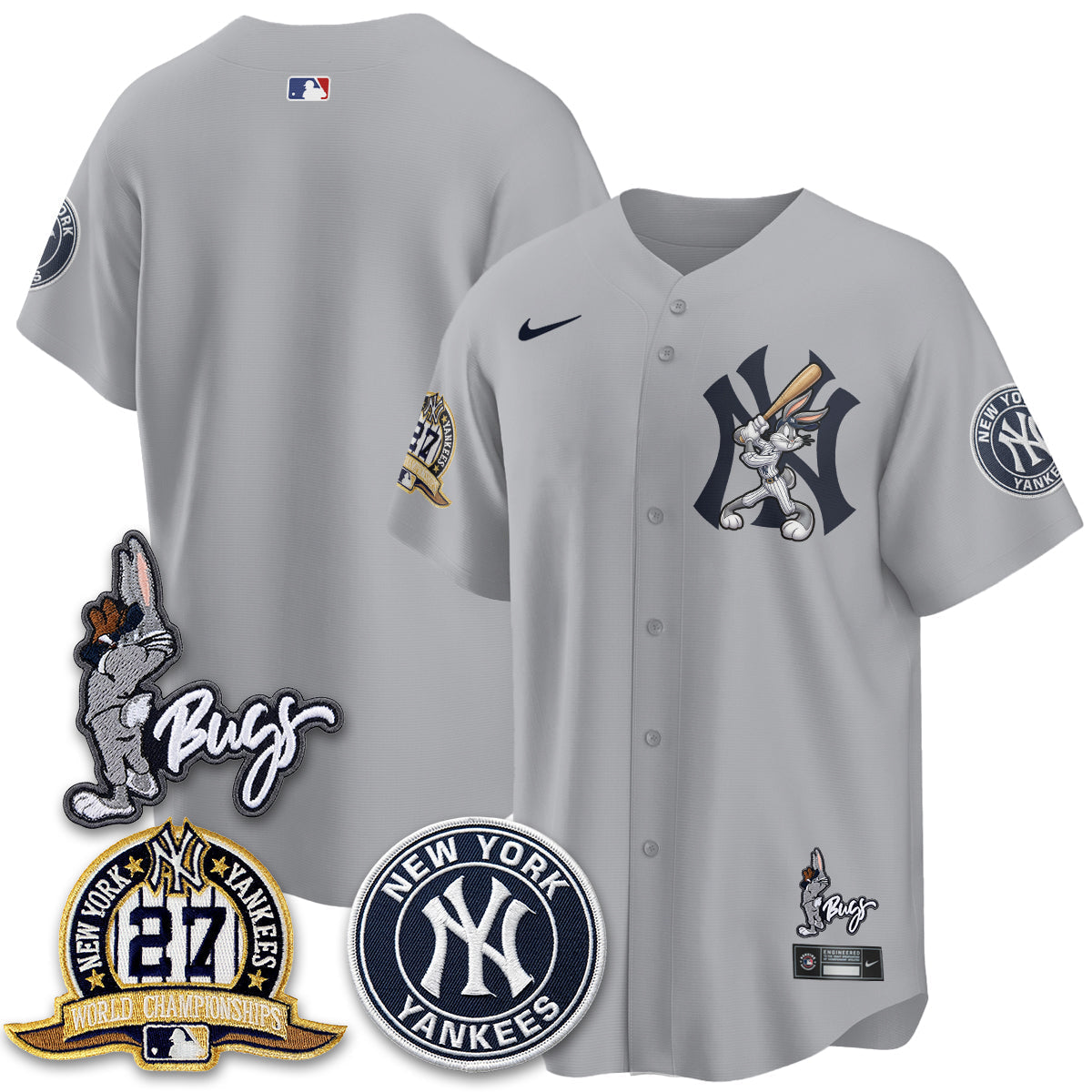 New York Yankees Bunny Vapor Limited Jersey - Stitched