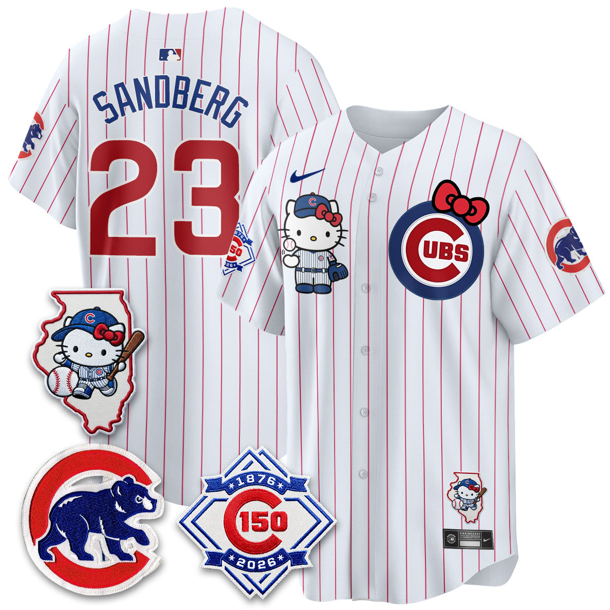 Chicago Cubs x Meow KT Vapor Premier Limited Jersey - Stitched V2