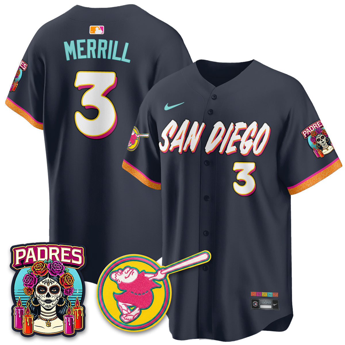 San Diego Padres 2026 City Connect Vapor Premier Limited Jersey - Stitched V2