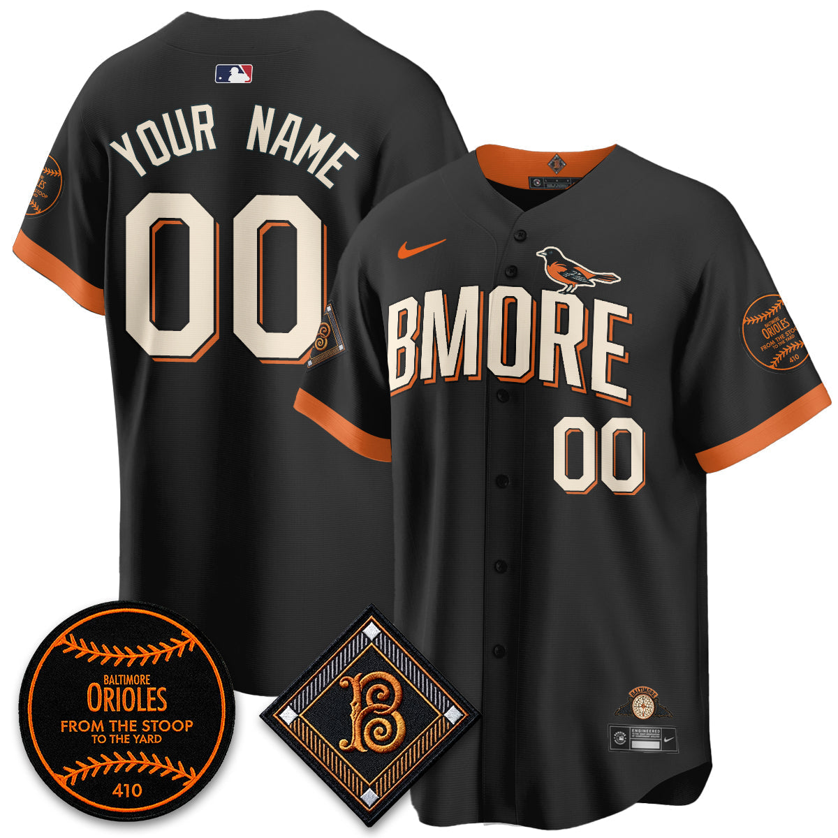 Baltimore Orioles 2026 Vapor Premier Limited Custom Jersey - Stitched