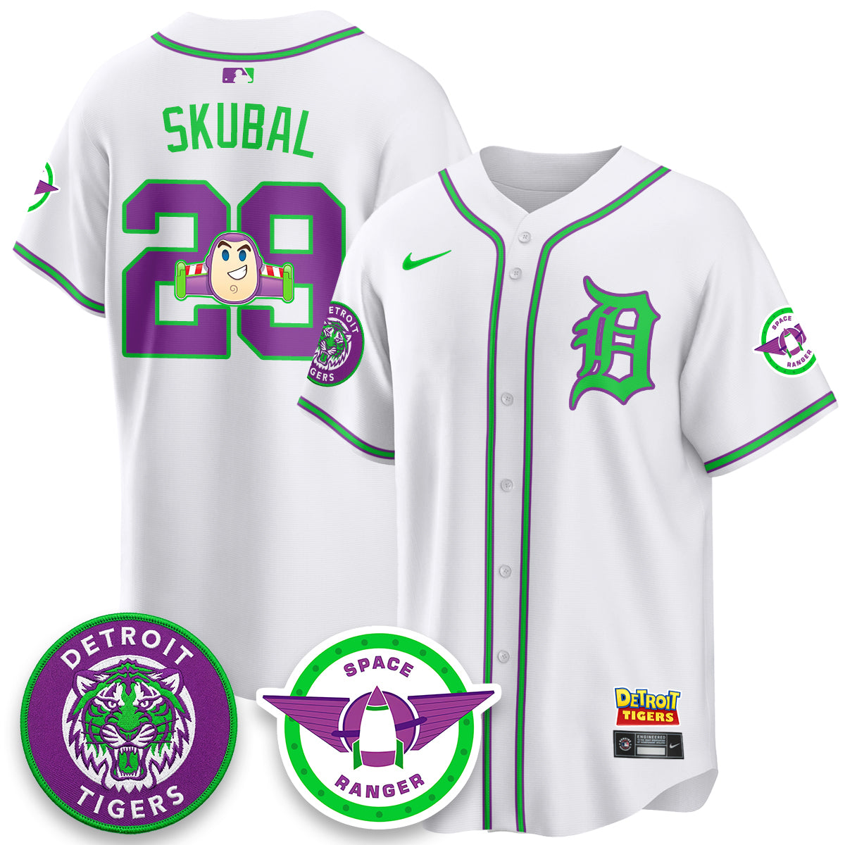 Detroit Tigers 2026 Space Ranger Edition Vapor Limited Jersey - Stitched
